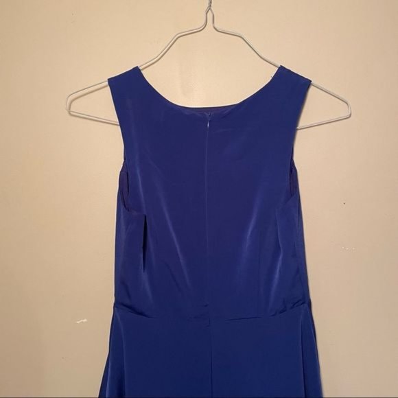 Forever 21 Fit?and Flare Dress with Cutout Size Small Blue - Picture 5 of 7